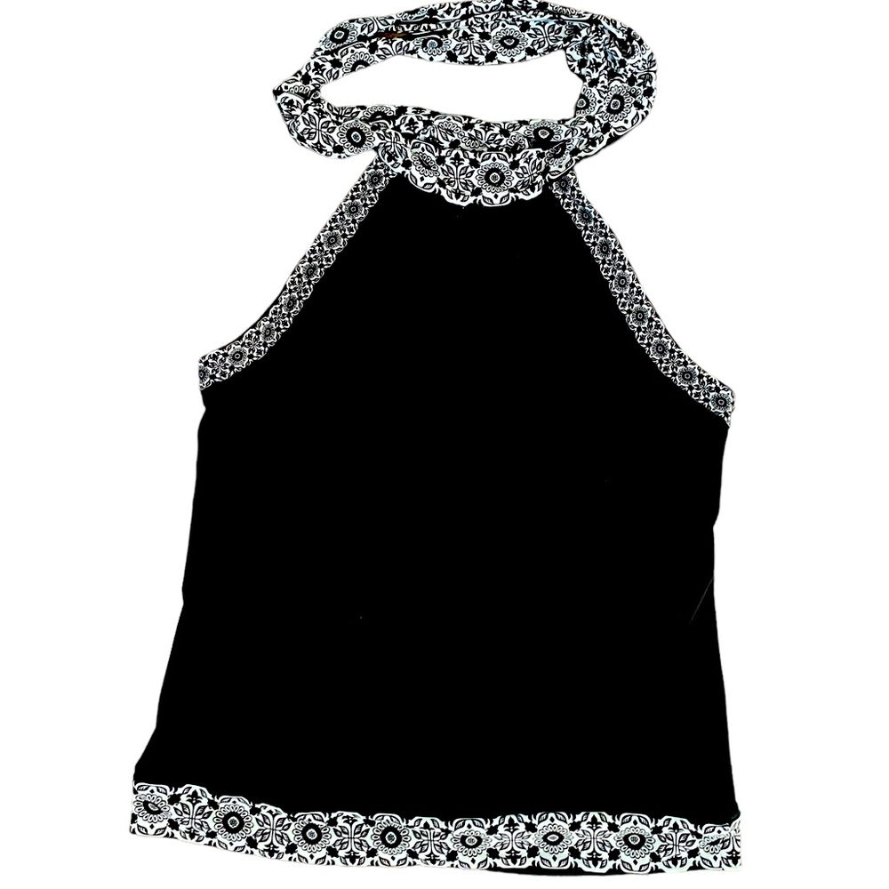 White House Black Market - cute and stylish black halter top